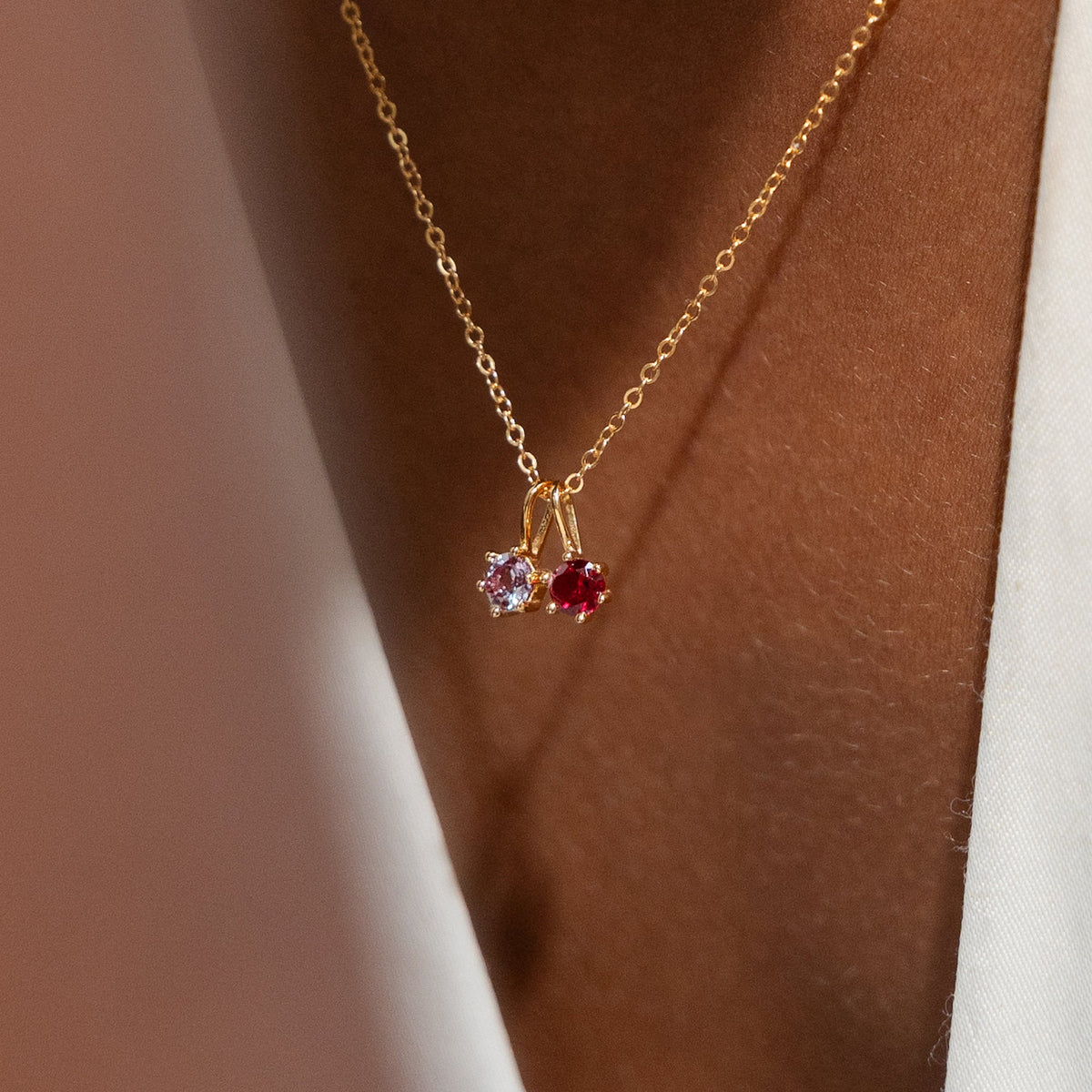 Alexandrite Charm (June Birthstone)