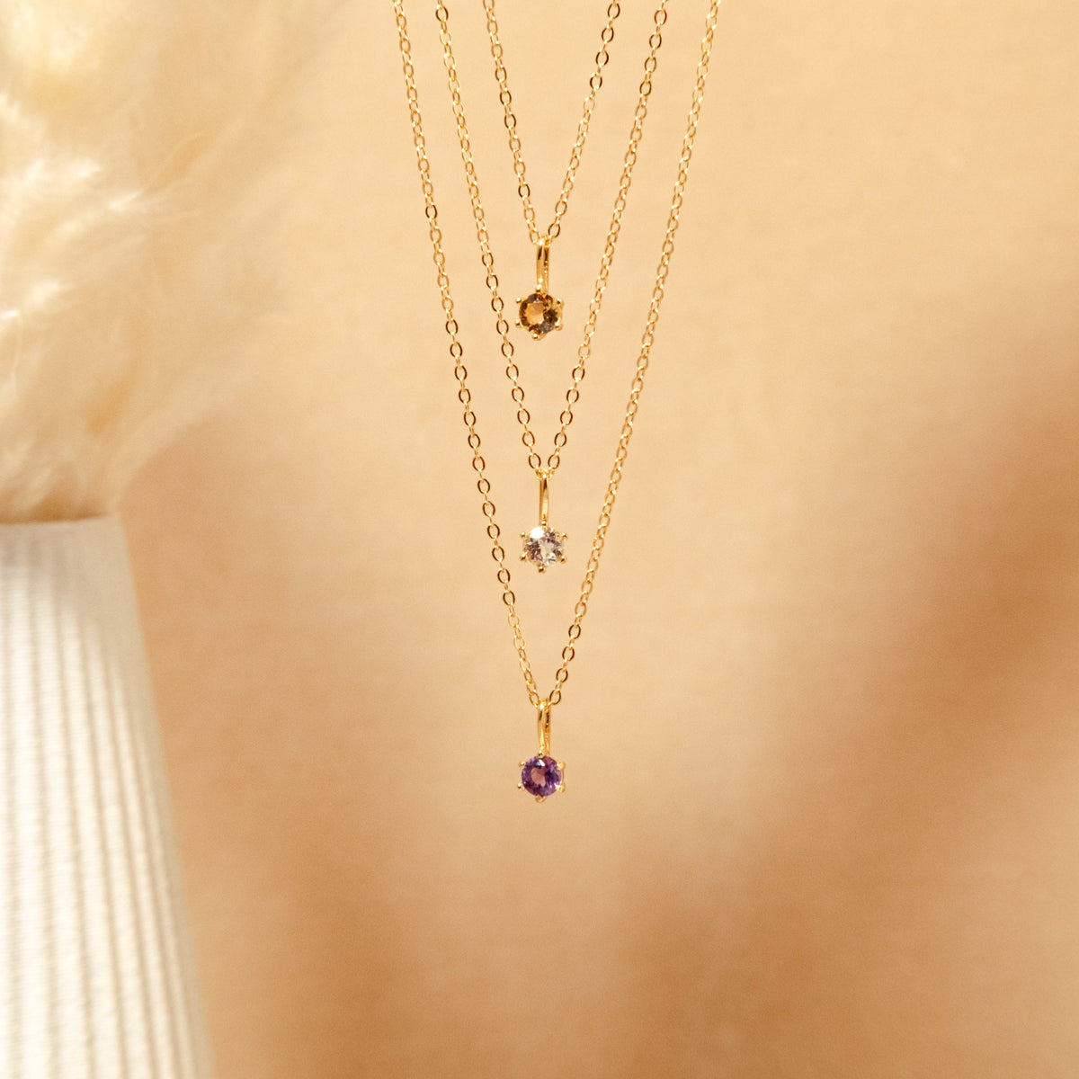 Amethyst Charm (February Birthstone)