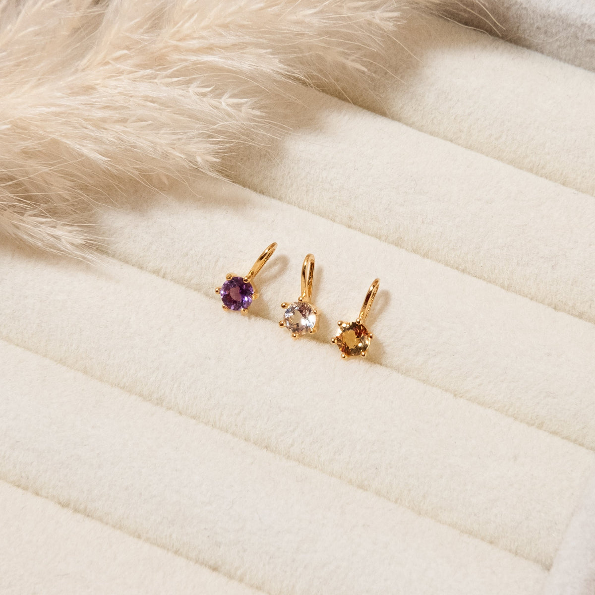 Amethyst Charm (February Birthstone)