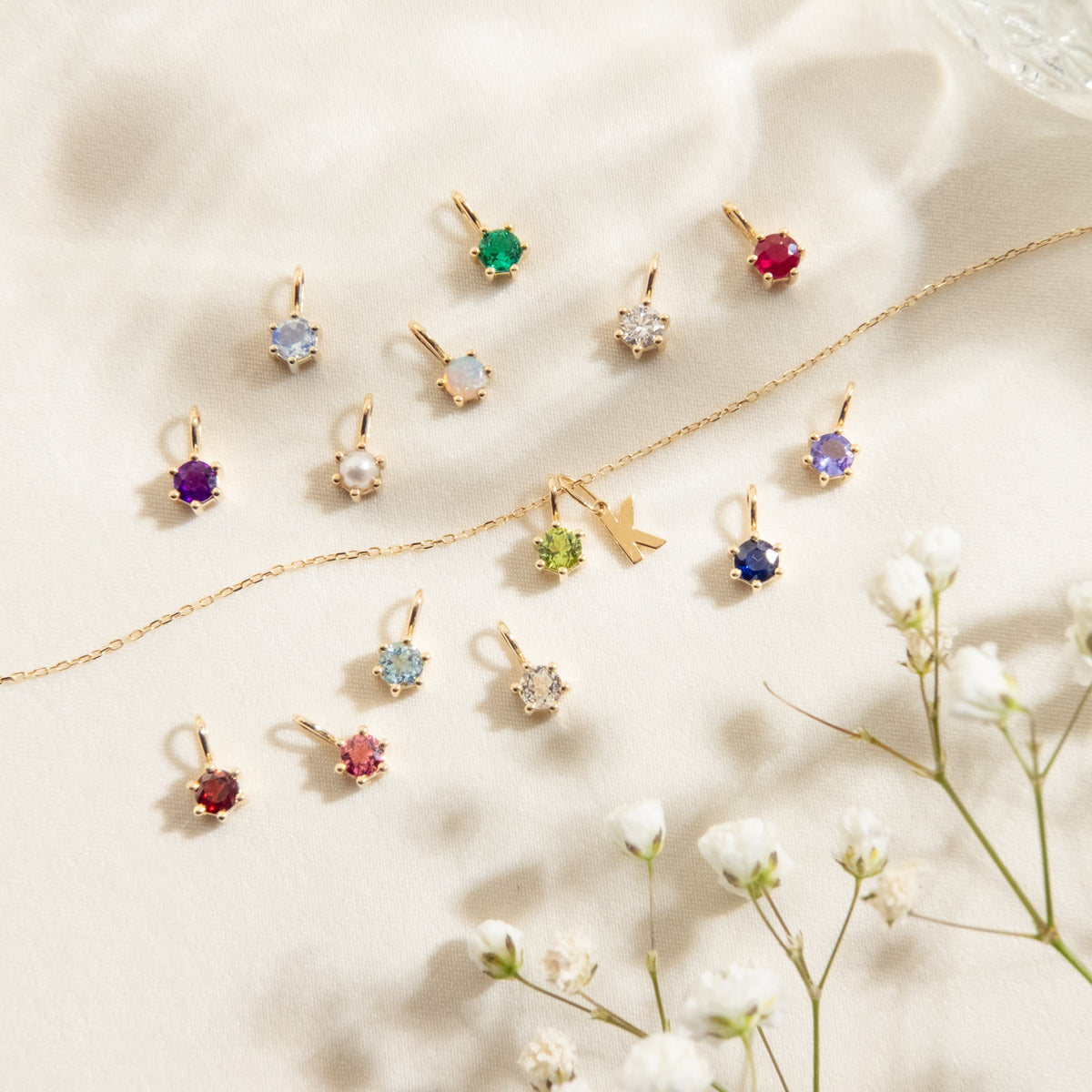 Akoya Pearl Charm (June Birthstone) - 14k Solid Gold